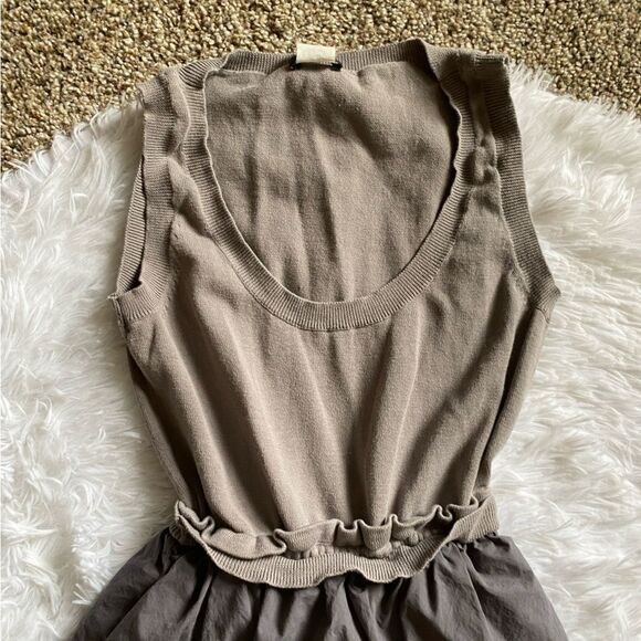J. Crew Bubble Dress Gray Lightweight Womens Size XS - Picture 3 of 6